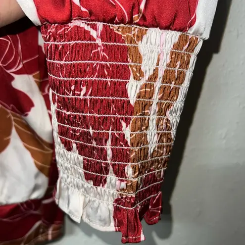 Bohme NWT Colorful Floral Print Bodysuit Women’s Size M