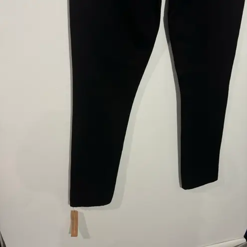 Reformation NWT  Julia High Rise Cigarette Jean In Black Ripped Knee Size 24