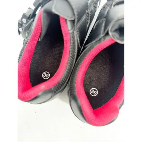 Peloton  Black Cycling Bike Cleat Workout Active Shoes Size 39