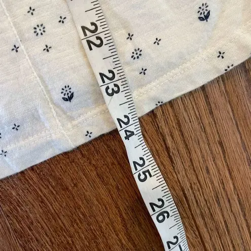 Fat Face Uk white ruffled front 3/4 sleeve blouse 4