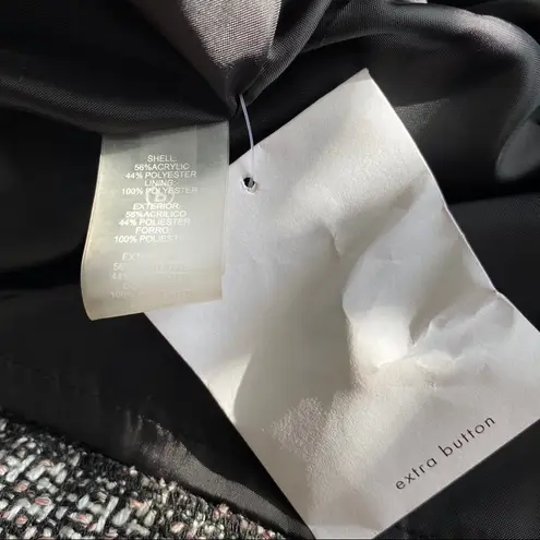 Karl Lagerfeld sleeveless tweed A line dress