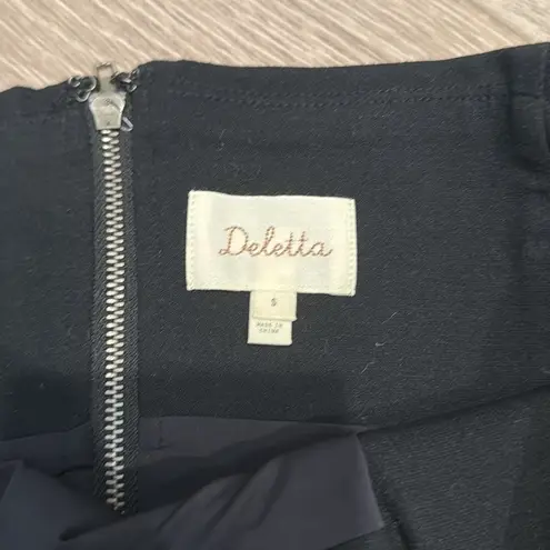 Deletta  Off the shoulder black top size small from Anthropologie