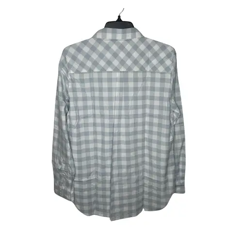NWT UNTUCKit Santa Marzi Plaid Long Sleeve Button Down Shirt Size 6