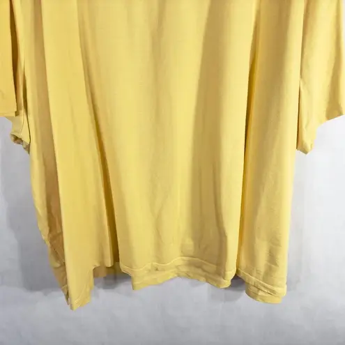 Catherines Liz Me Essentials Plus Size 4X Top 30 32 Yellow Sequin Collar 143