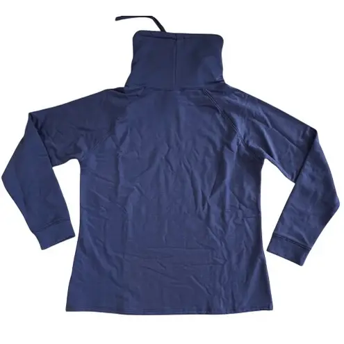 32 Degrees Heat Blue Funnel Neck Long Sleeve Sweatshirt Top MEDIUM Activewear