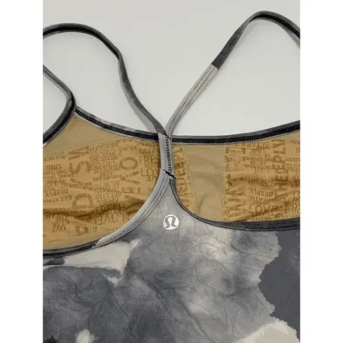 Lululemon  Women's Halter Tank Top Active Workout Camouflage Gray Size 8/10