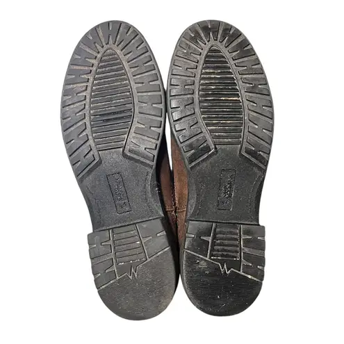 White Mountain Boots Womens Size 9 Brown Carlin Ankle Buckle Zip Booties Casual