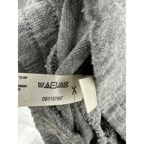 Free People Movement Windy Meadow Hoodie Heather Grey Women Small Oversized Gray