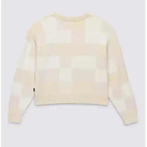 Vans NWT  Winter Checker Relaxed Cardigan in Turtledove