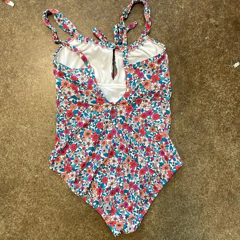 One Piece Floral  Swimsuit!