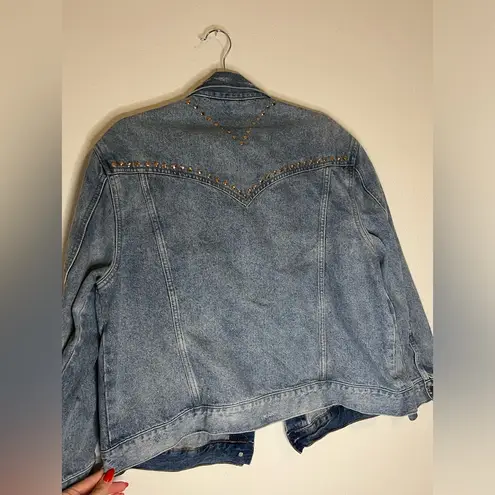 Victoria's Secret Victoria secret studded denim jacket