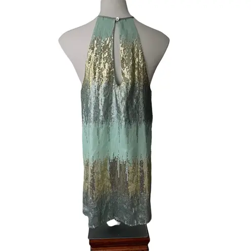 Show Me Your Mumu  Gomez Mini Sequin Halter Dress