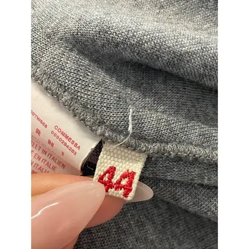 Marni Sideswept Hem Dress Grey Womens Size IT 44 US 8 Gray