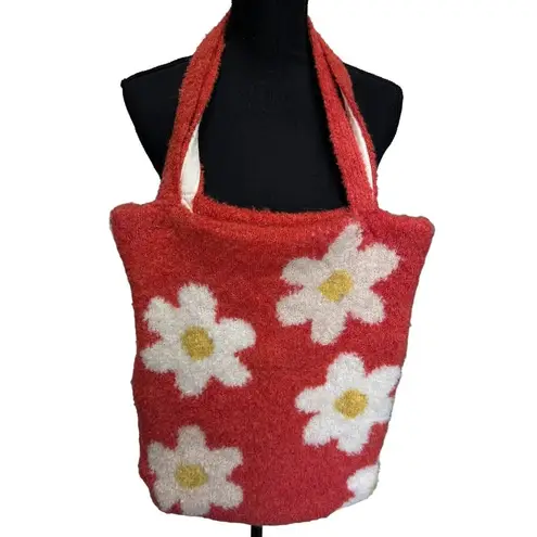 Free People  Flower Power Scarf & Tote Bag Carry On Set Wool Blend  *Retired*