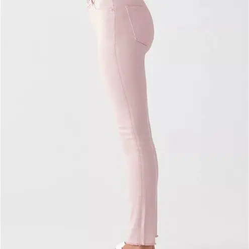 DL1961  Florence Skinny Mid-Rise Ankle Pink Denim Pants Size 23