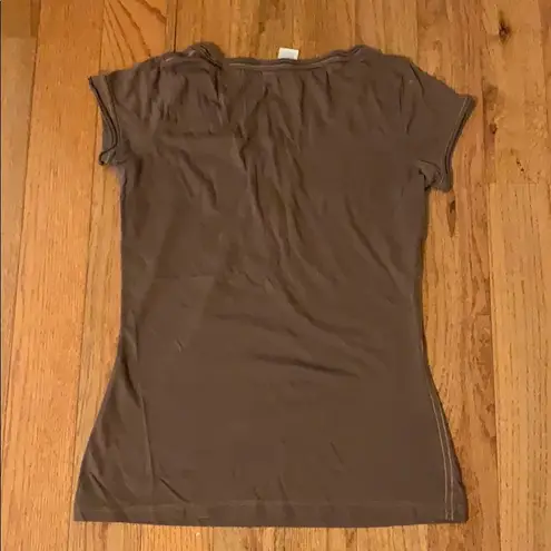 Charlotte Russe Brown cute top