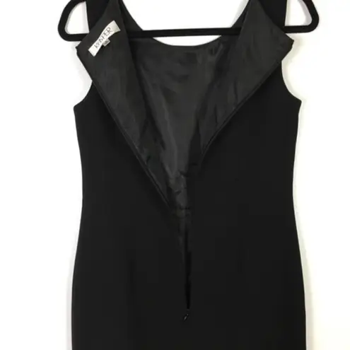 Kasper Sleeveless Gold Studded Sheath Dress