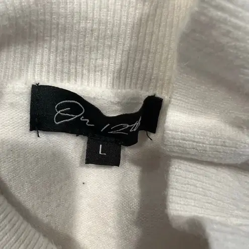 On 12th Women’s White Sweater Size L Size L