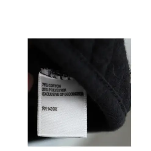 Coco + Carmen Coco + Carmen Quilted Womens Size S/M Black Top Gold Zippers