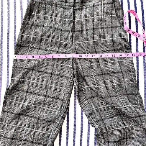 Marled Reunited Marled x Olivia Culpo Plaid Slit Leg Jogger Trousers XS