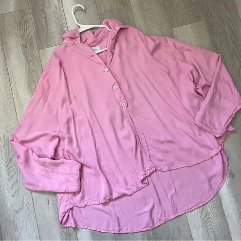 Sleeper Pajama Shirt viscose sizeless womens Pink (one size) loungewear chic Size undefined