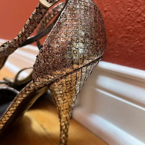 Roberto Cavalli STUNNING SNAKE HEELS