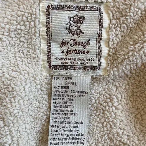 Joseph For Fortune Tan Corduroy Jacket