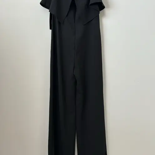 Lulus Lulu’s Power of Love Black Strapless Jumpsuit Size: M