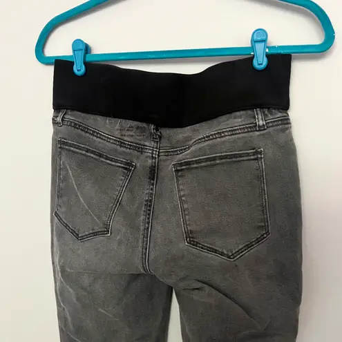 Gap Maternity Gray Denim Jeans Skinny Jeans