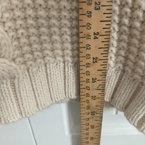 VERO MODA AWARE by Womans Cowl Neck Sweater Vest Size S Beige