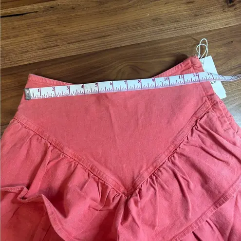 Mother Women's Pink Ruffle Shorts Size 25