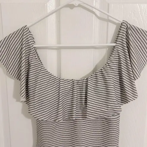 Eberjay Eberjey X Revolve Margarita One Piece In Sea Stripe NWT Size Medium - Image 4