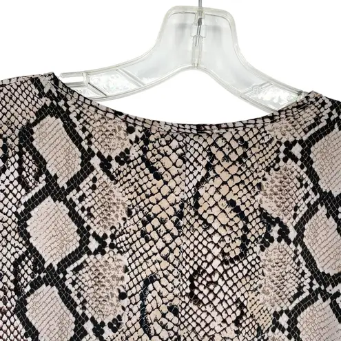 JODIFL  Snakeskin Print Oversized Flowy Top - Image 7