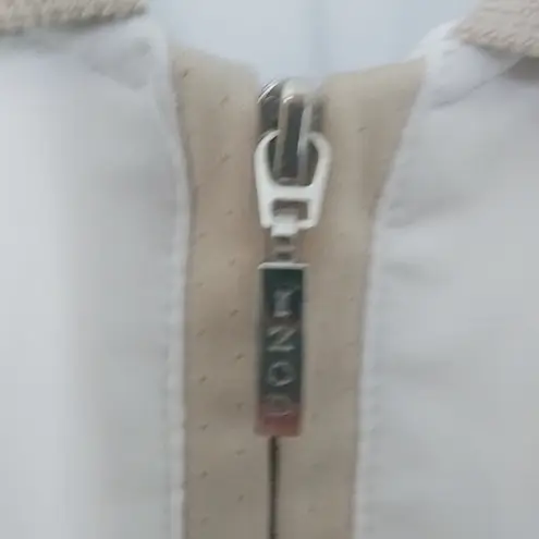 IZOD  XFG M Sleeveless White Pullover Golf Top thumbnail 4