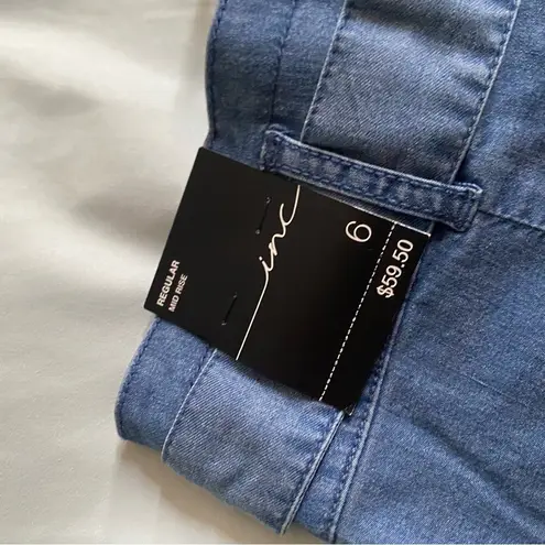 INC  Denim High Waisted Shorts thumbnail 2