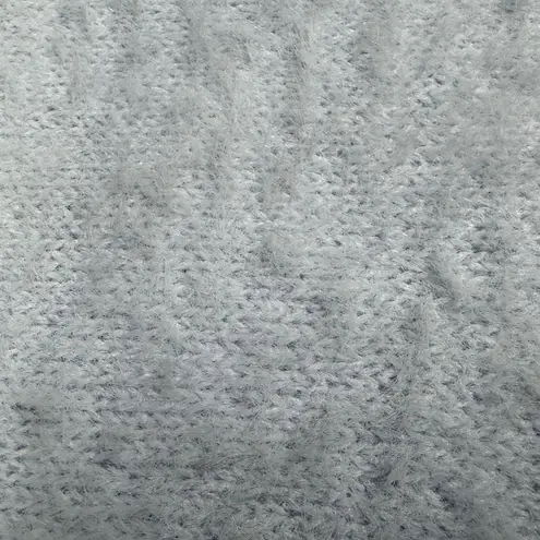 H&M Off the Shoulder Sweater  Blue Fall Winter Scandi NWT XS Cozy Minimalist - Image 4