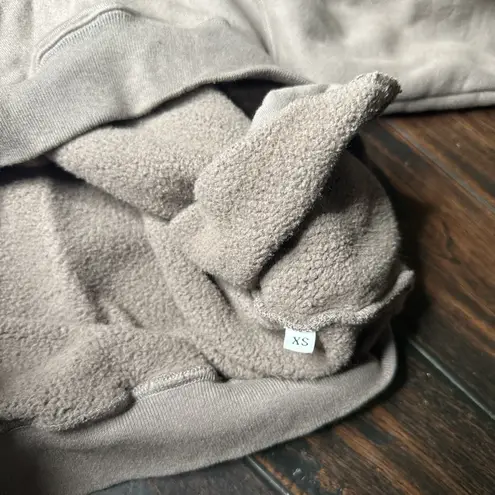 Los Angeles Apparel fluffy fleece hoodie sweater California, basic casual unisex