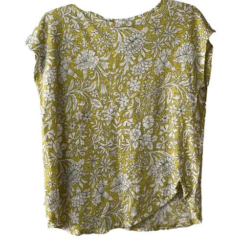 Rachel Ashwell  Linen Floral Top