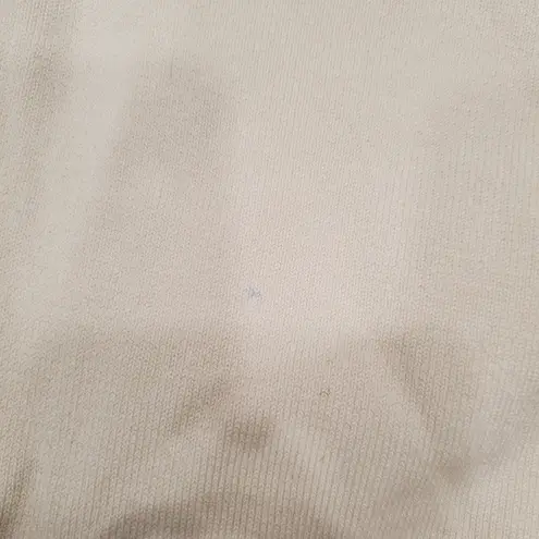 Adrienne Vittadini White Sleeveless Top Size Large