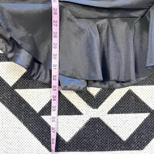 Bardot Jamie Frill Mini Dress in Black Size 6