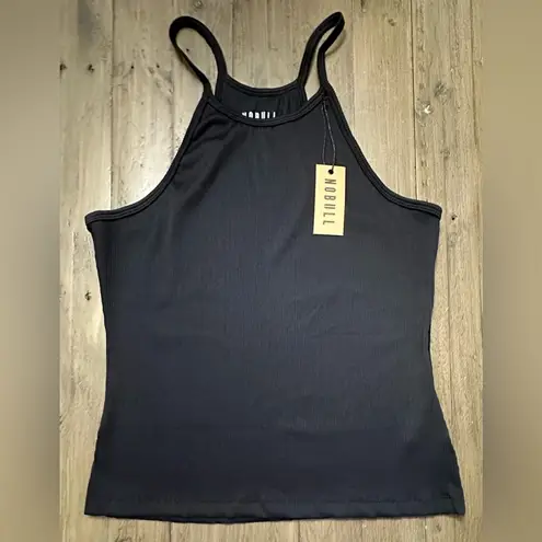 Nobull NWT Ribbed Halter Tank - XXL - Black