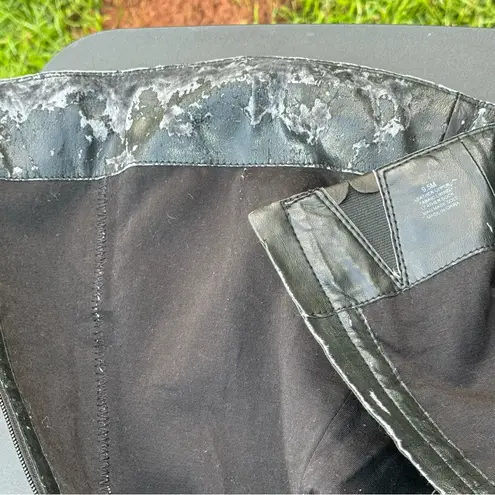 Antonio Melani  Neena Black Leather Knee-High Boots 9.5