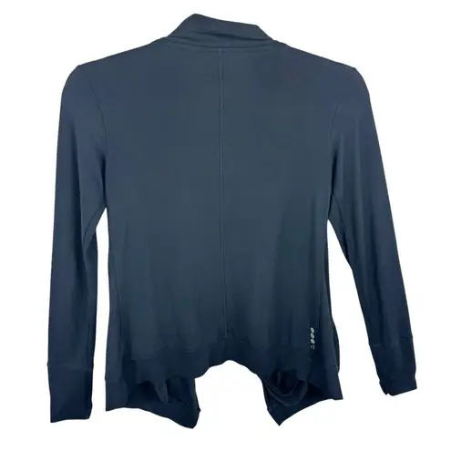 Bench Multipurpose City Clothing Black Asymmetrical Long Sleeve Open Blouse Sz S