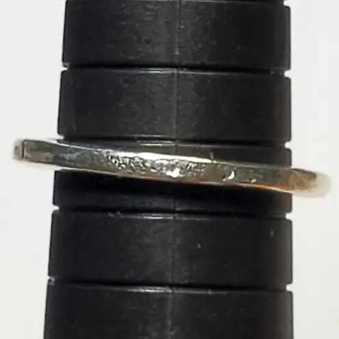 Silver Tone Snake Design Ring Sz 7 Unsigned