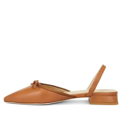 Chelsea Paris Yona Flats in Nutshell 39 with box Womens Low Heel Slingbacks Brown Size 8