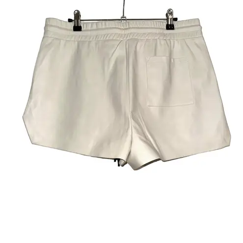 n:philanthropy NWT Maura Vegan Leather Short in Bone LARGE