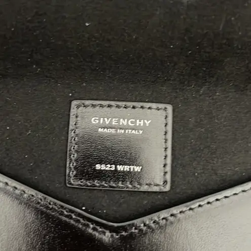 Givenchy  Black Flap Clutch