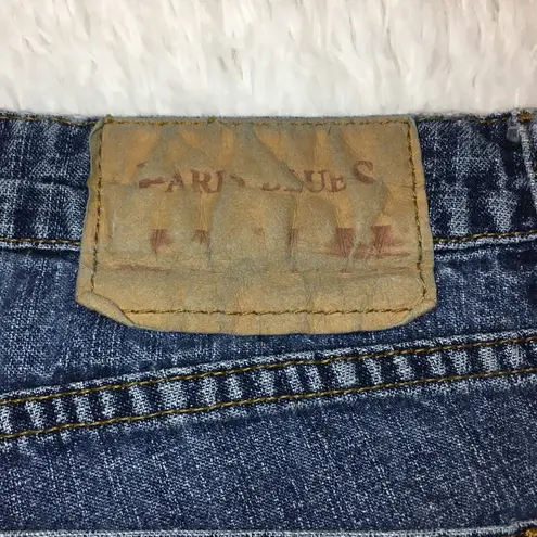 Paris Blues Vintage Blue Denim Jean Shorts Juniors 9