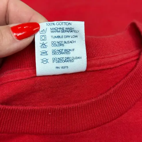 Nba Vintage Houston Rockets 1995 World Champs Red T-Shirt Size Large, EUC, Rare