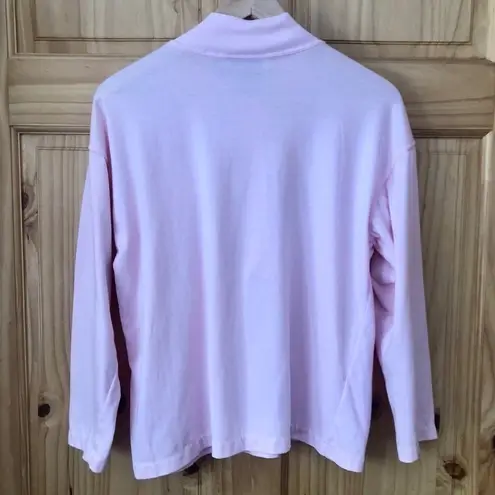 REEF VINTAGE Point high neck Henley top size large